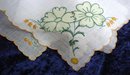 HAND MADE EMBROIDERY/APPLIQUE HANKIE