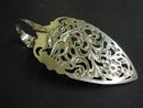 VICTORIAN OPEN WORK SILVER CAKE SERVER