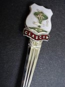 LOVELY SHEFFIELD SOUVENIR SPOON - GLASGOW