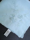 PURE SILK HANKIE - HAND EMBROIDERY