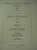 1899 SHEET MUSIC VOL. 69 LECOUPPEY OP.26