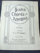 1914 SHEET MUSIC CHORDS for PIANOFORTE