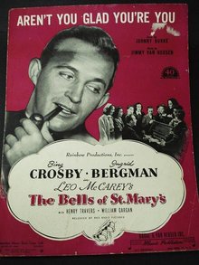 1940's SHEET MUSIC - BING CROSBY