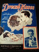 1927 SHEET MUSIC - DREAM KISSES