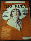 1929 SHEET MUSIC-FROM ZIEGFIELDS RIO RITA