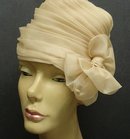 FANCY ORGANDY LADIES HAT - by GEORGETTE