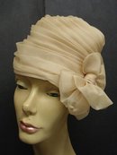 FANCY ORGANDY LADIES HAT - by GEORGETTE
