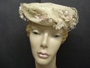 LOVELY 1940's FLORAL LADIES HAT