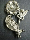 SILVER BROOCH - INDUSTRIA ARGENTINA