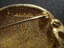 SIGNED BOUCHER BROOCH - GOLDEN OYSTER