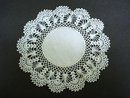 VICTORIAN HAND MADE LACE DOILY