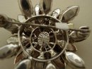 LOVELY 1940's Signed RHINESTONE BROOCH