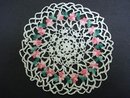 PRETTY - HAND MADE - CROCHET LACE DOILY