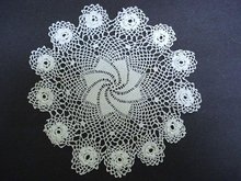 FINEST LACE IRISH STYLE CROCHET DOILY