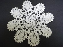 UNIQUE LACE ANTIQUE CROCHET LACE DOILY