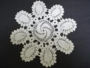UNIQUE LACE ANTIQUE CROCHET LACE DOILY