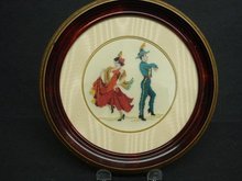 FINEST ANTIQUE PETIT POINT FRAMED PICTURE #4