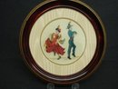 FINEST ANTIQUE PETIT POINT FRAMED PICTURE #4
