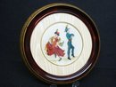FINEST ANTIQUE PETIT POINT FRAMED PICTURE #4