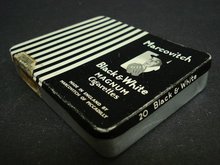 ANTIQUE CIGARETTE TIN BOX - MARCOVITCH