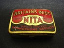 BRITAINS BEST-GRAMOPHONE NEEDLE BOX-NITA