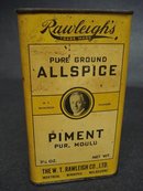 RAWLIGH's ALLSPICE TIN - PIMENT