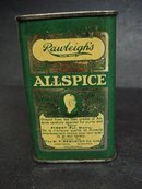 RAWLIGH's ALLSPICE TIN - PIMENT - GREEN