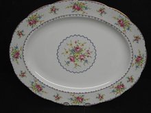 ROYAL ALBERT PETIT POINT LARGE OVAL PLATTER
