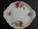 ROYAL ALBERT AMERICAN BEAUTY CAKE PLATTER