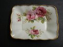 ROYAL ALBERT AMERICAN BEAUTY PICKLE DISH