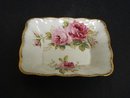 ROYAL ALBERT AMERICAN BEAUTY PICKLE DISH