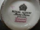 ROYAL ALBERT CREAM/SUGAR HARVEST BOUQUET