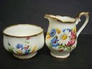ROYAL ALBERT CREAM/SUGAR HARVEST BOUQUET