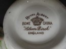 ROYAL ALBERT CREAM & SUGAR *SILVER BIRCH*