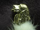 VINTAGE UNIQUE FIGURAL BROOCH - DOG