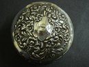 VICTORIAN STERLING SILVER FOOTED JEWELRY BOX