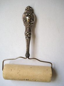 RARE VICTORIAN ERA STERLING SILVER INK BLOTTER