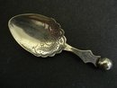 RARE VICTORIAN ERA SILVER CADDY SPOON
