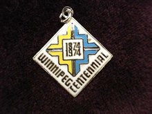 STERLING CHARM - 1874 / 1974