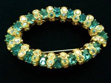 IRIDESCENT Rhinestone - BROACH - BROOCH