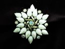 IRIDESCENT Large Rhinestone - BROOCH