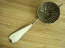 LOVELY ANTIQUE TEA STRAINER - GERMANY