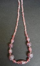 VENETIAN ART GLASS STYLE BEADS - NECKLACE