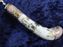 SHEFFIELD SERVING SPOON - PORCELAIN HANDLE