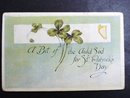 EARLY 1900's ST PATRICK's DAY POSTCARD