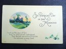 NEVER USED ST PATRICK's DAY POSTCARD