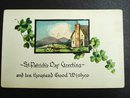 ST PATRICK's DAY GREETING - POSTCARD