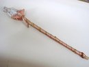 ANTIQUE PIN CUSHION HALF DOLL on STICK