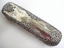 VICTORIAN STERLING SILVER CLOTHES BRUSH