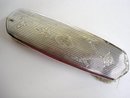 BIRMINGHAM STERLING CLOTHES BRUSH - MONOGRAM
